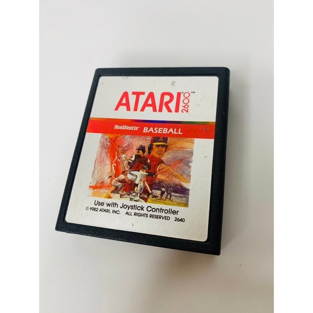 Atari 2600 baseball game not tested